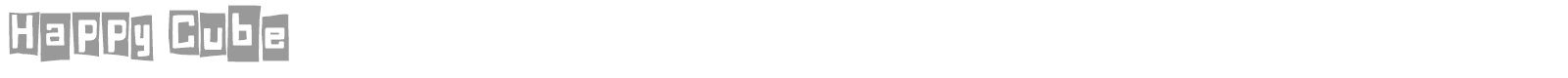 Happy Cube font preview